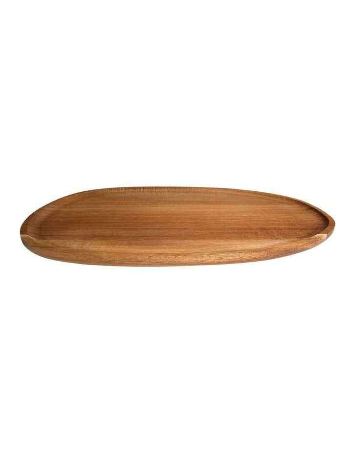 Forme Acacia Wood Organic Platter 45x30cm in Natural