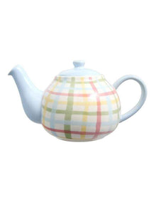 Olde English Teapot 1.1L Gift Boxed in Multi Check