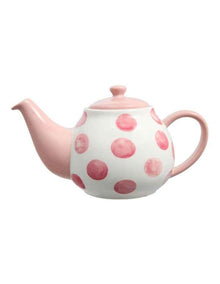 Olde English Teapot 650ml Gift Boxed in Pink Spot