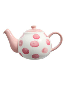 Olde English Teapot 1.1L Gift Boxed in Pink Spot