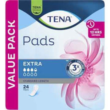 TENA Incontinence Pads Extra Standard Length 24 pack