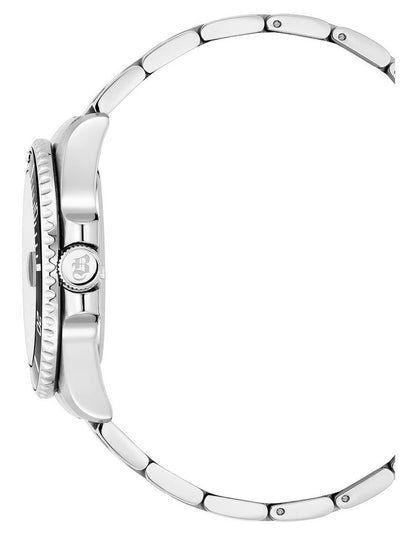 Swiss Made Pro Scuba 43mm Watch in Stainless Steel/Black