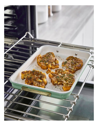Reserve Cookie Sheet 30cm x 25cm  Sage PFAS-free ceramic non-stick