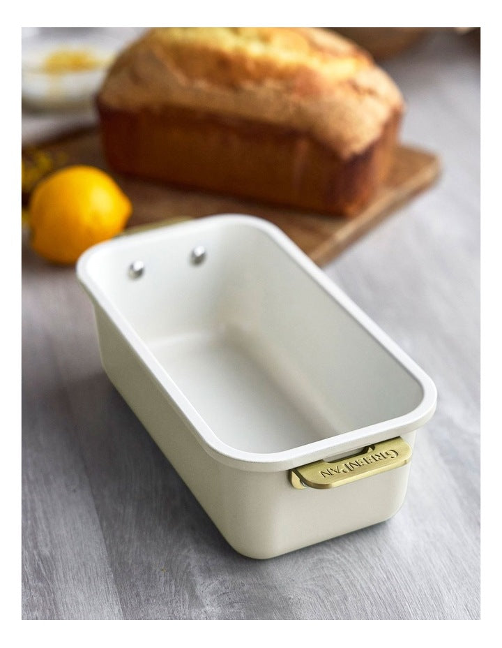 Reserve Loaf Pan 23cm with handles Cream White PFAS-free ceramic non-stick