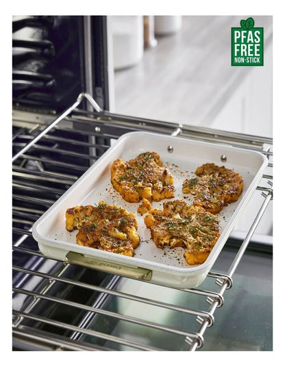 Reserve Cookie Sheet 30cm x 25cm Cream White PFAS-free ceramic non-stick