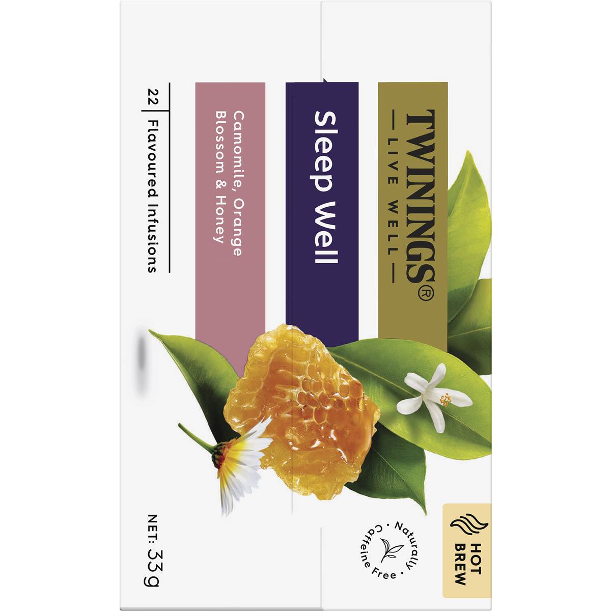 Twinings Live Well Sleep Well Tea Bags 22 Pack