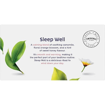 Twinings Sleep Well Tea Bags 22 pack