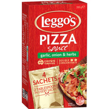 Leggo's Pizza Sauce Double Concentrate Garlic Onion & Herbs Sachet 50g x 4 Pack