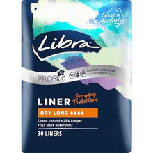 Libra Pro Skin Liners Dry Long 30 pack