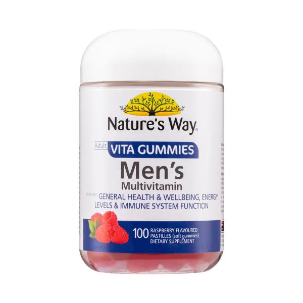 NATURE'S WAY ADULT VITA GUMMIES MENS MULTIVITAMIN 100 PK