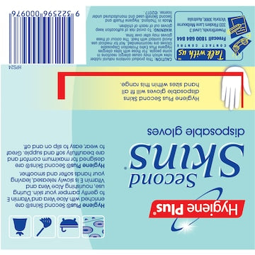 Hygiene Plus Second Skin Latex Gloves Disposable 24 pack