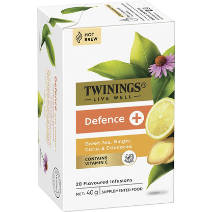 Twinings Live Well Defence Tea Bags 20 Pack