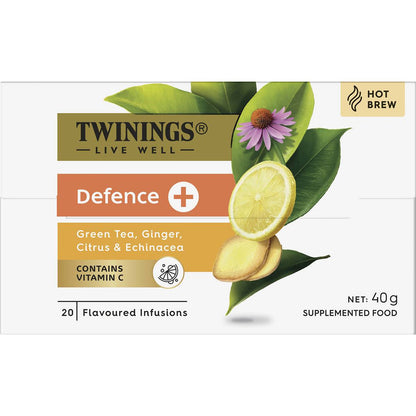 Twinings Live Well Defence Tea Bags 20 Pack