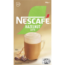 Nescafe Hazelnut Latte Coffee Sachets 10 Pack