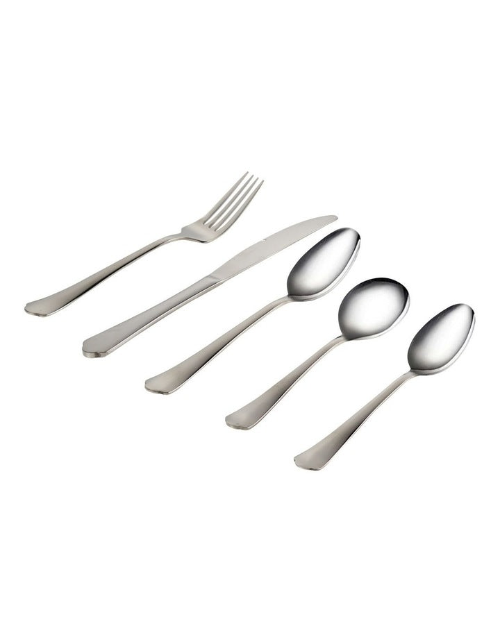 Vienna 30 Piece Cutlery Set in Silver