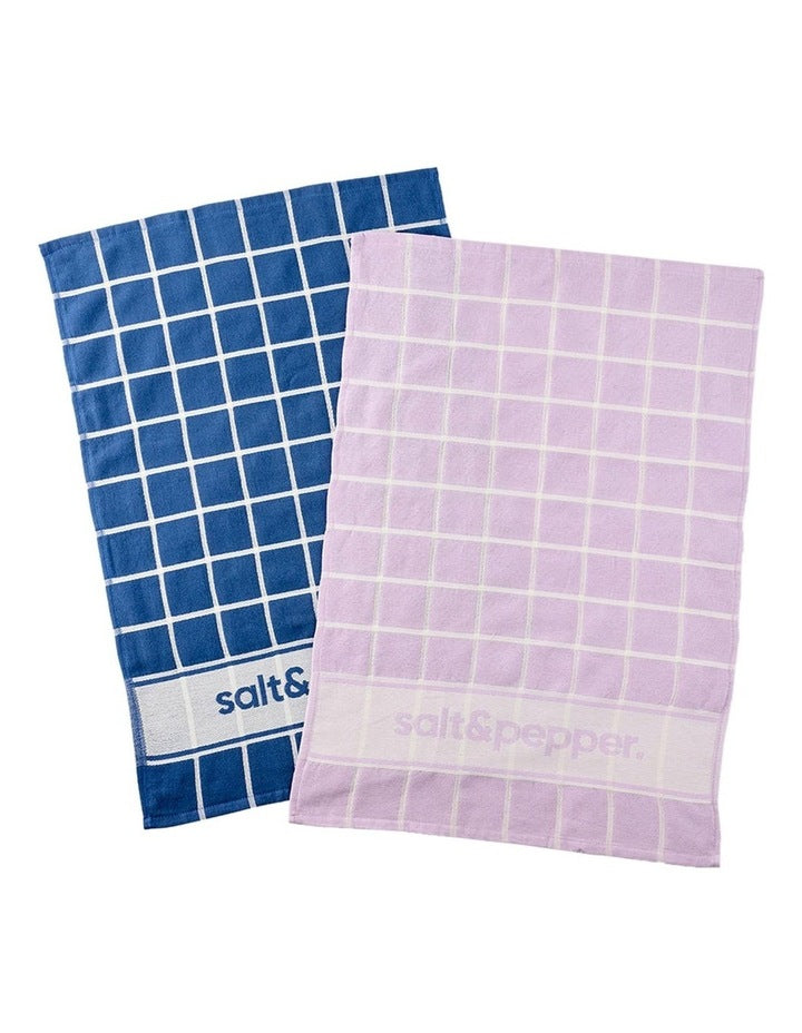 Signature Tea Towel 2 Piece in Multi