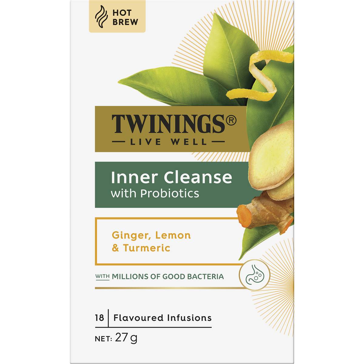 Twinings Live Well Cleanse Tea Bags 18 Pack