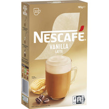 Nescafe Vanilla Latte Coffee Sachets 10 Pack