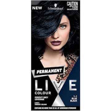 Schwarzkopf Live 1-1 Blue Black Permanent Hair Dye each