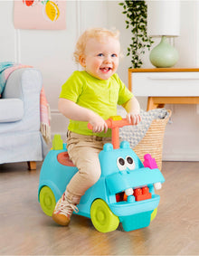 Ride On Hippo with Building Blocks