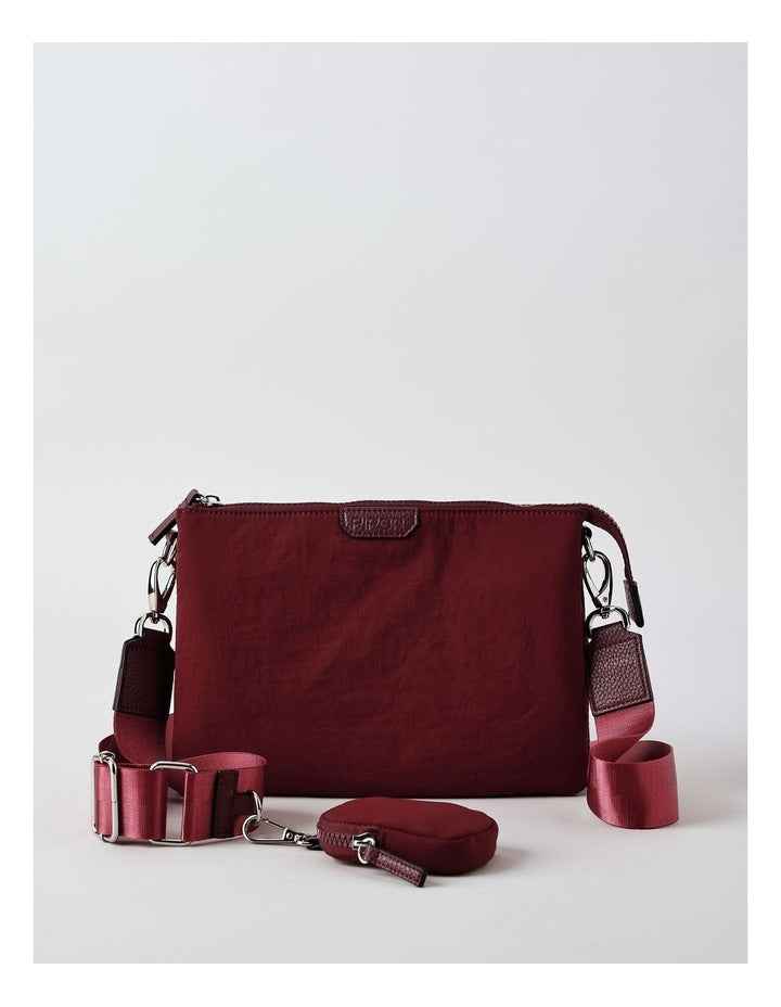 Reese Crossbody Bag in Bordeaux