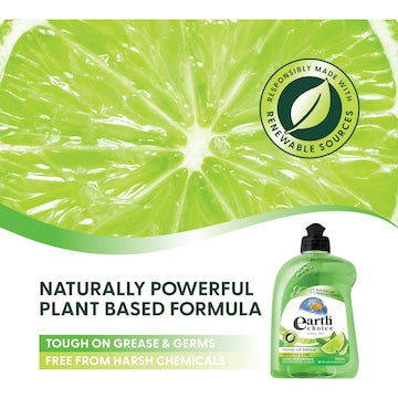 Earth Choice Dishwashing Liquid Green Tea & Lime 500mL
