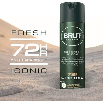 Brut Original 72Hr Antiperspirant 130g