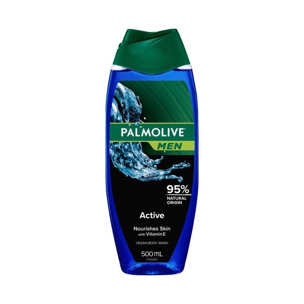 PALMOLIVE BODY WASH  MENS ACTIVE 500 ML