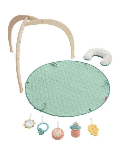 Wooden Lay and Play Deluxe Activity Gym