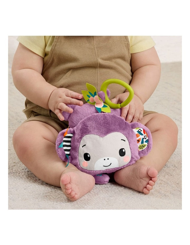 Sing And Go Purple Monkey Plush