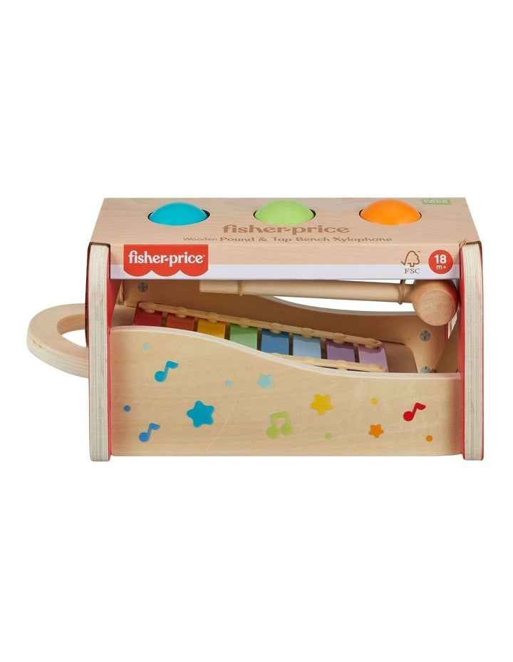 Wooden Pound And Tap Bench Xylophone