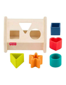 Wooden Silicone Shape Sorter