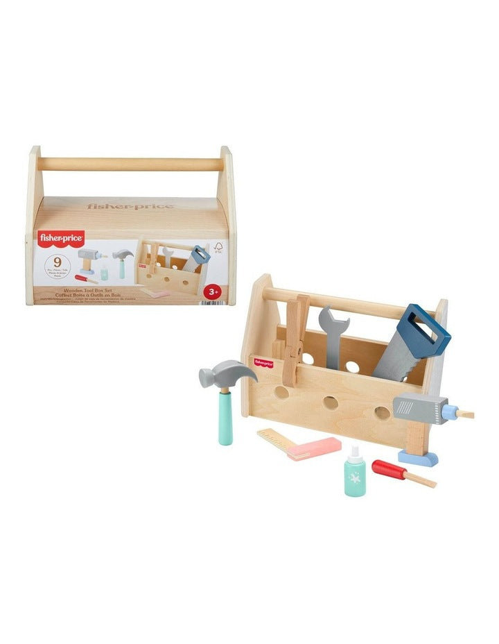Wooden Tool Box Set