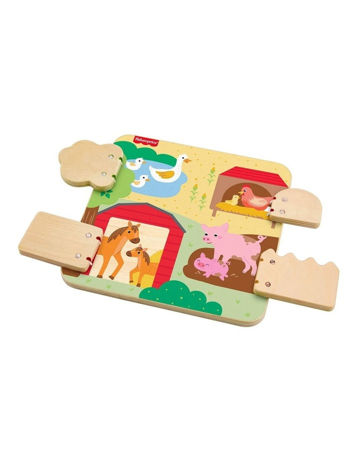 Wooden Farm Animal Board