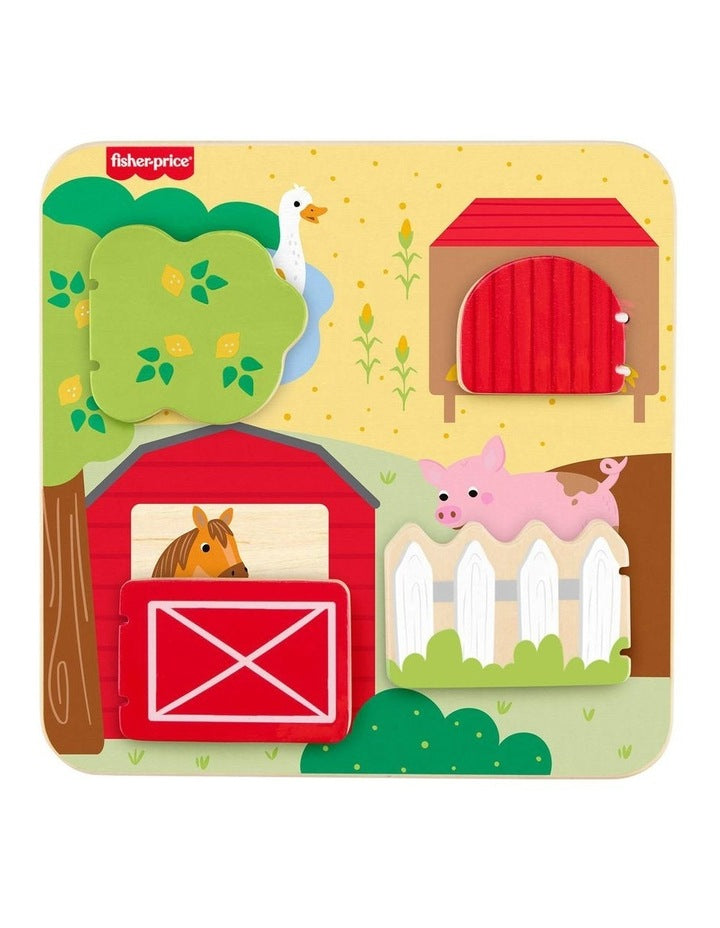 Wooden Farm Animal Board