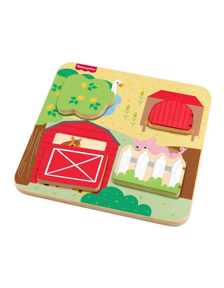 Wooden Farm Animal Board