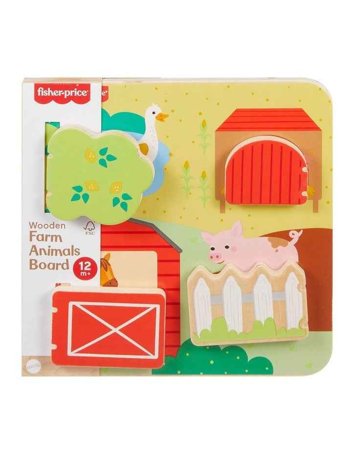 Wooden Farm Animal Board