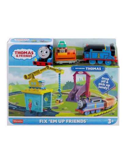 Fix 'Em Up Friends Toy Train Set