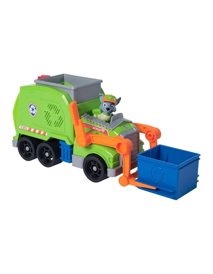 Sustainable Crush n' Roll Recycling Truck