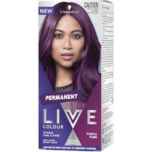 Schwarzkopf Live Purple Punk Permanent Hair Dye each
