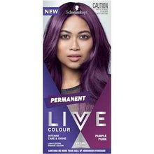 Schwarzkopf Live Purple Punk Permanent Hair Dye each
