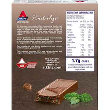 Atkins Low Carb Endulge Milk Chocolate Mint Crisp 5 pack