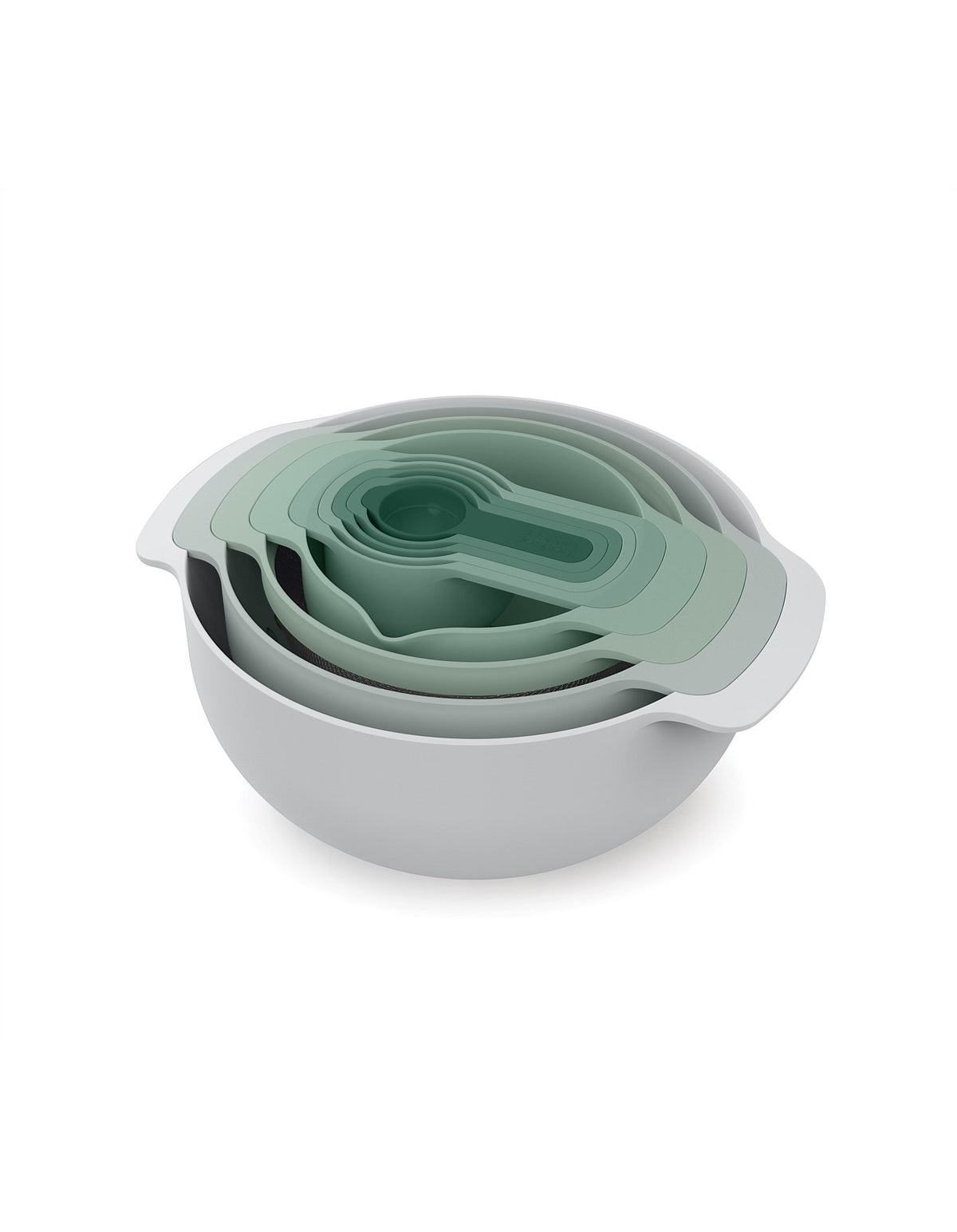 NEST 9 PLUS MIXING BOWL & MEASURING SET SAGE