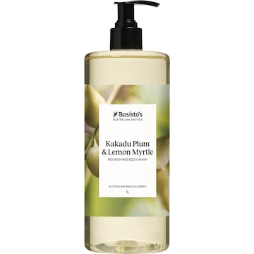 Bosisto's Kakadu Plum & Lemon Myrtle Nourishing Body Wash 1L