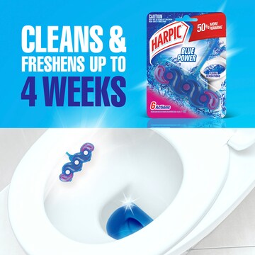 Harpic Blue Power Floral Sensations Toilet Cleaner Block each