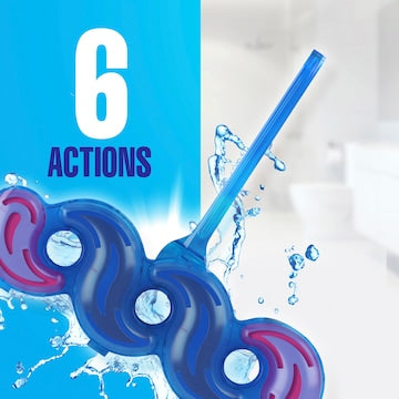 Harpic Blue Power Floral Sensations Toilet Cleaner Block each