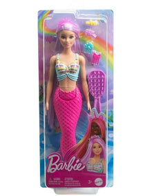 Mermaid Doll with Long Fantasy Hair and Accessories 18cm