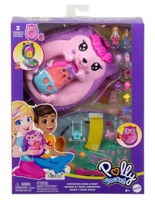 Hedgehog Mom & Baby Purse Playset