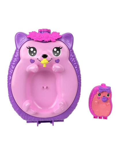 Hedgehog Mom & Baby Purse Playset