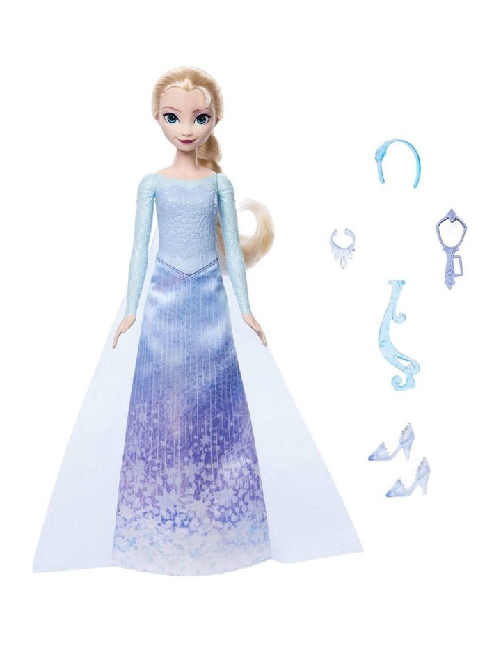 Spin And Reveal Elsa Fashion Doll And Accessories